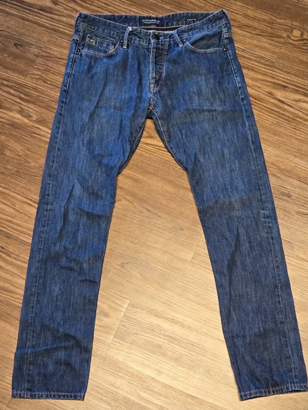 Scotch & Soda Men’s Ralston Jeans 33x34 Amsterdam Blauw Denim